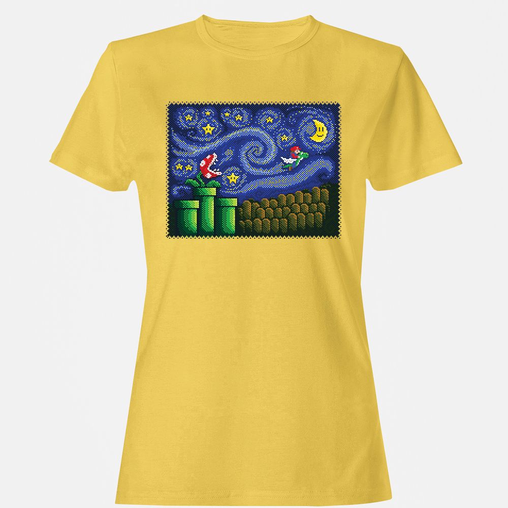 Women's T-Shirt - 3B7RV6XM - Daisy - 4