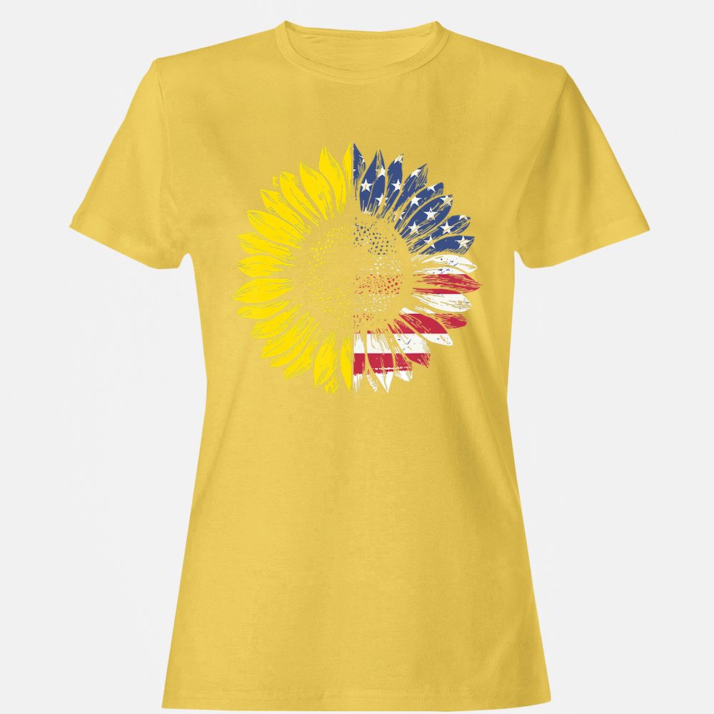 Women's T-Shirt - RH8MQVU1 - Daisy - 4