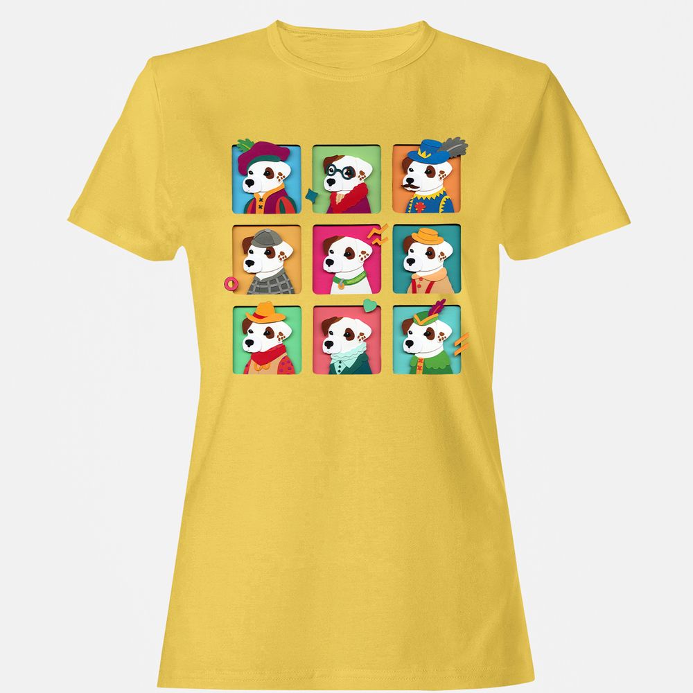 Women's T-Shirt - 916FX9DK - Daisy - 4