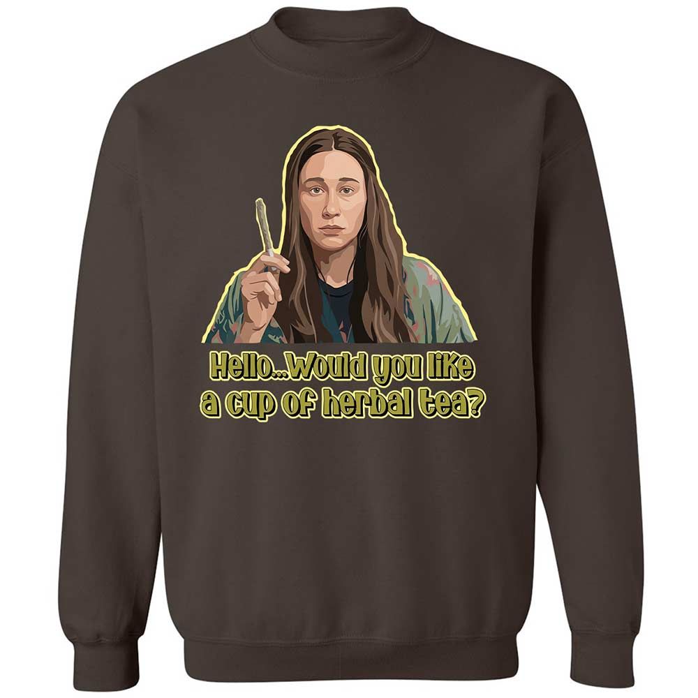 Classic Unisex Sweatshirt - V56CKU68 - Dark Chocolate - 4