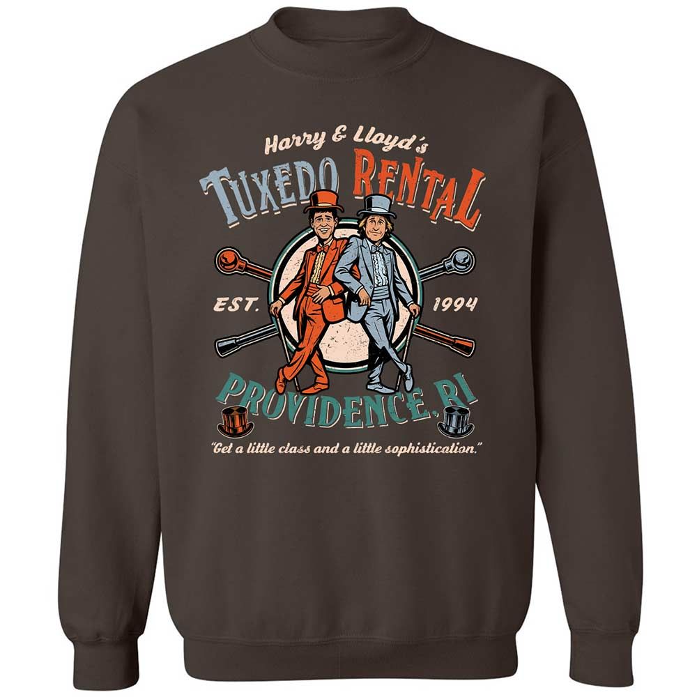 Classic Unisex Sweatshirt - 3W1NAWT4 - Dark Chocolate - 4