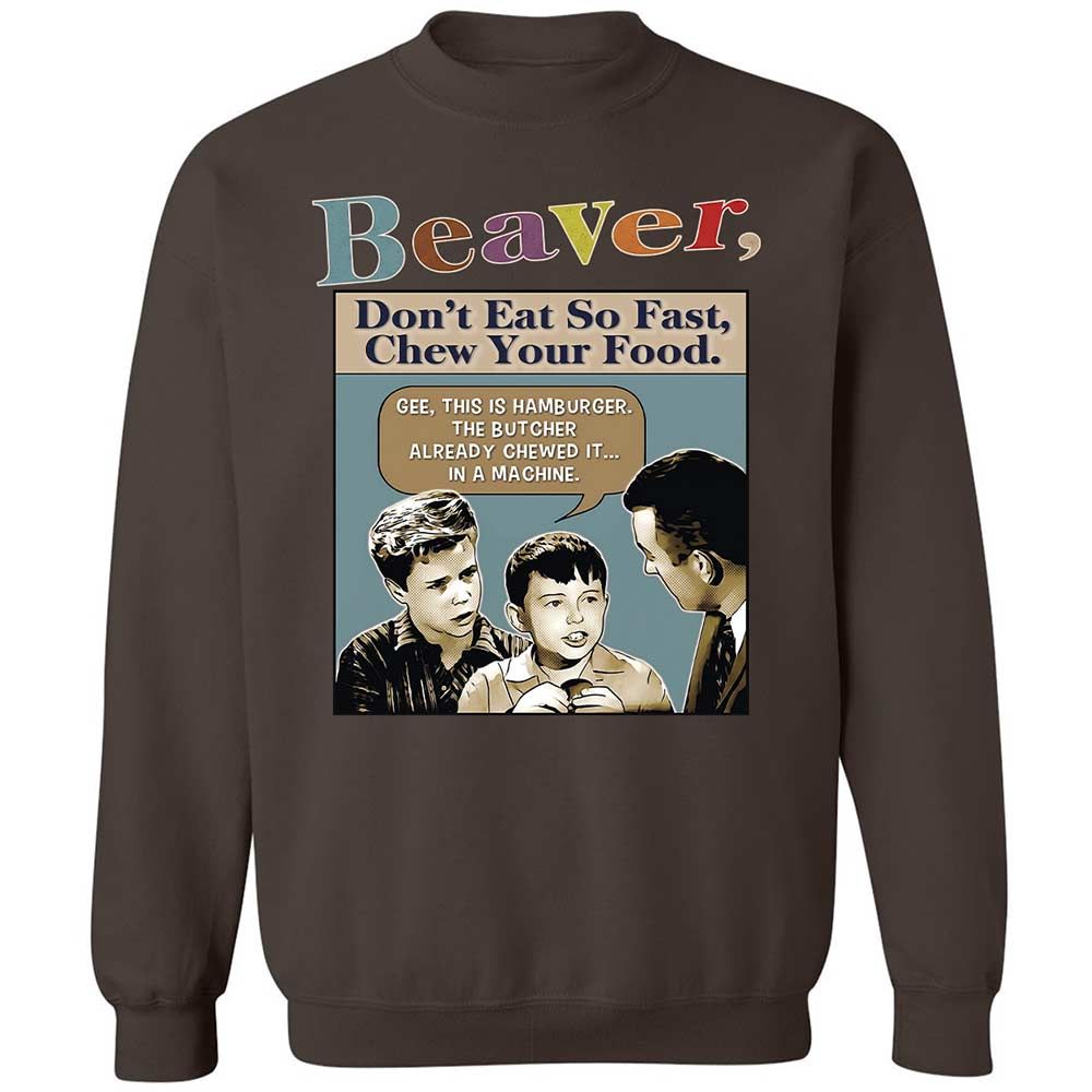 Classic Unisex Sweatshirt - GXJQZV9N - Dark Chocolate - 4
