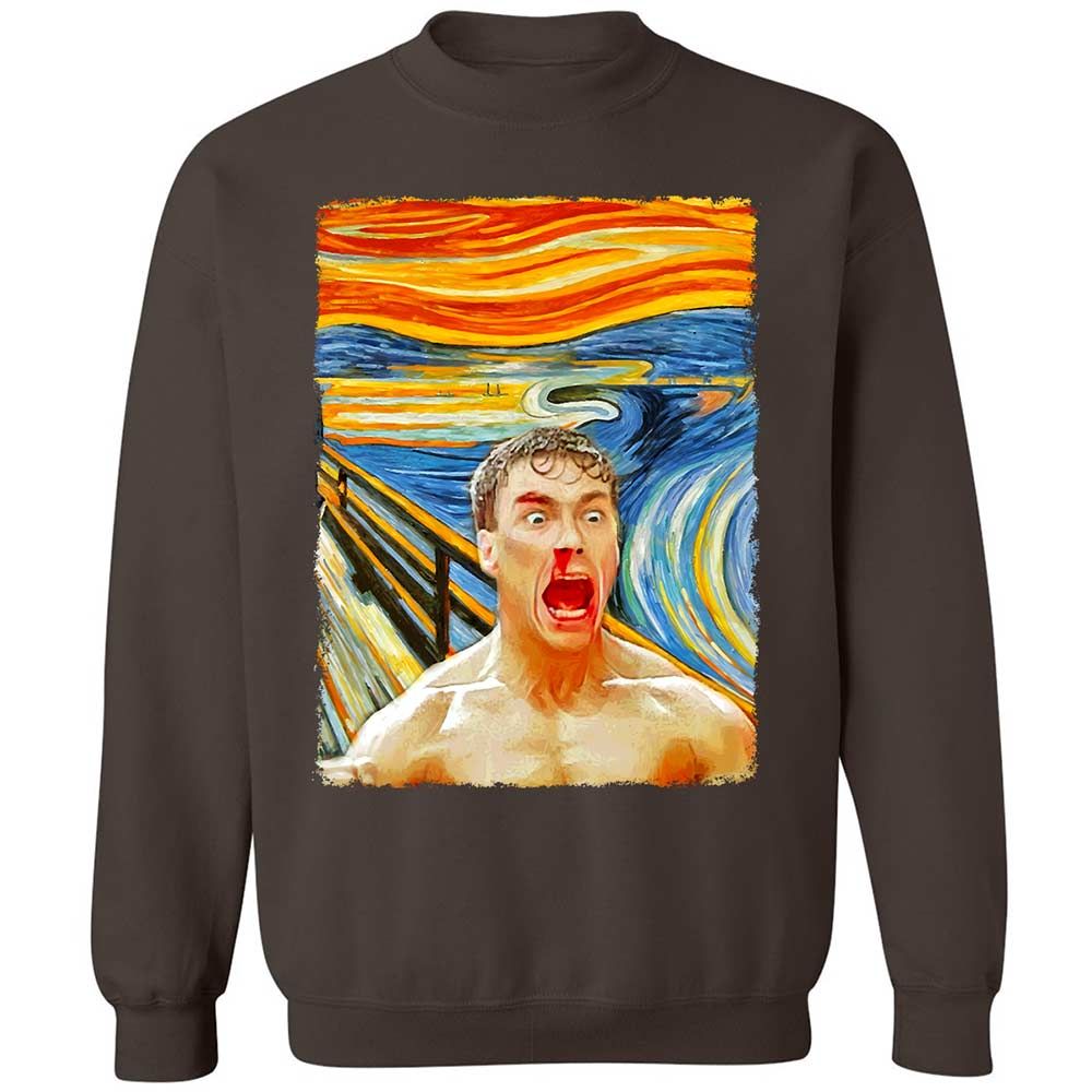 Classic Unisex Sweatshirt - L6KYSJV2 - Dark Chocolate - 4