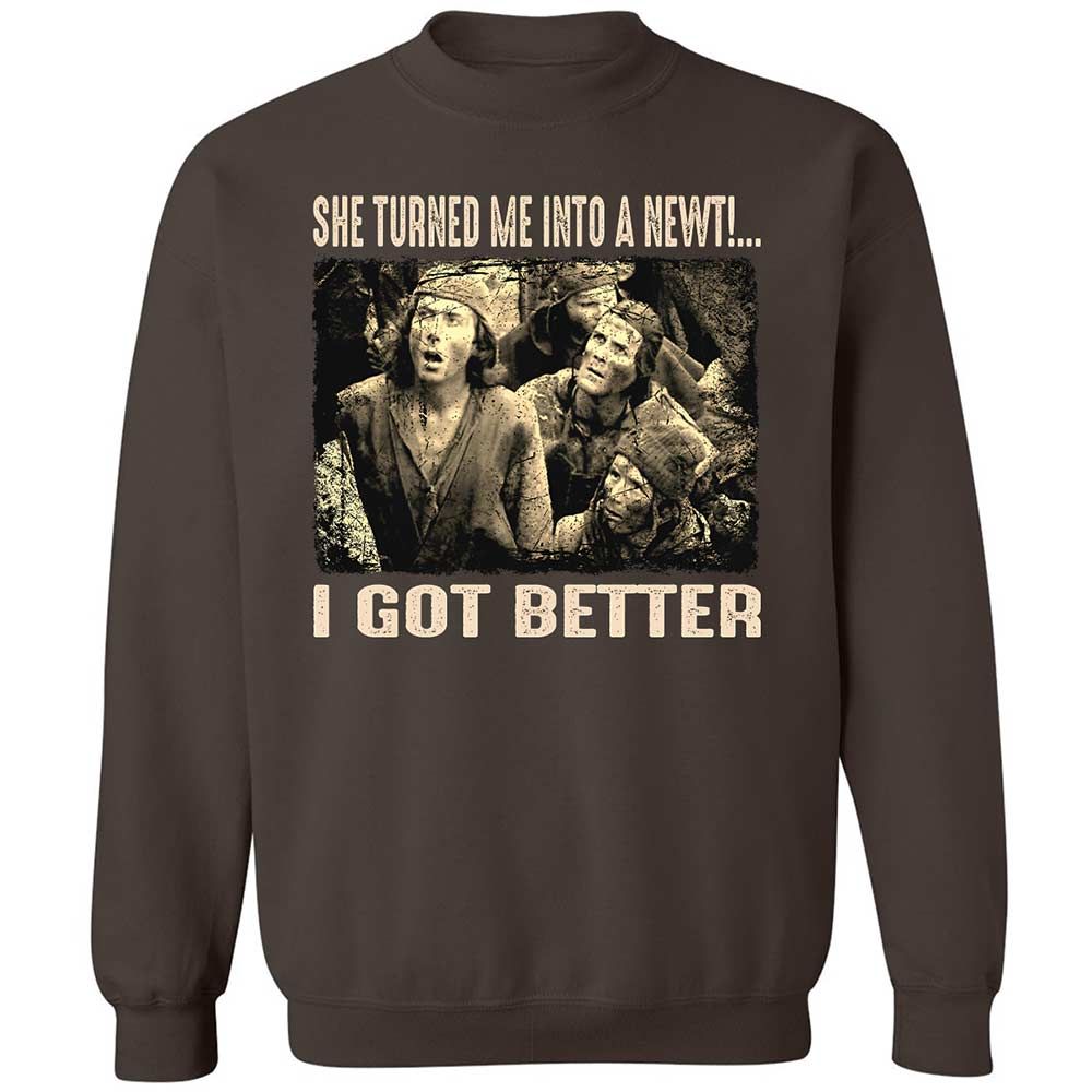 Classic Unisex Sweatshirt - MNKK85MZ - Dark Chocolate - 4