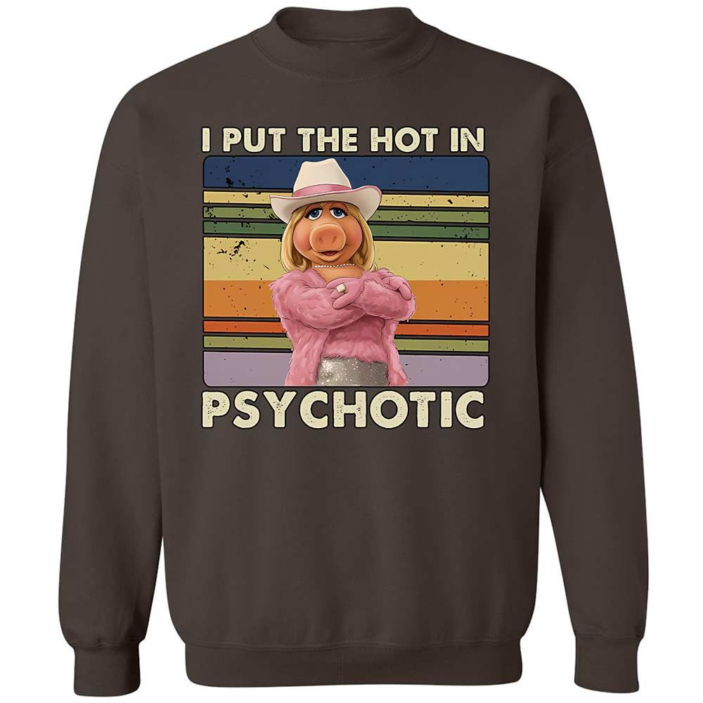 Classic Unisex Sweatshirt - 38M1XLFL - Dark Chocolate - 4