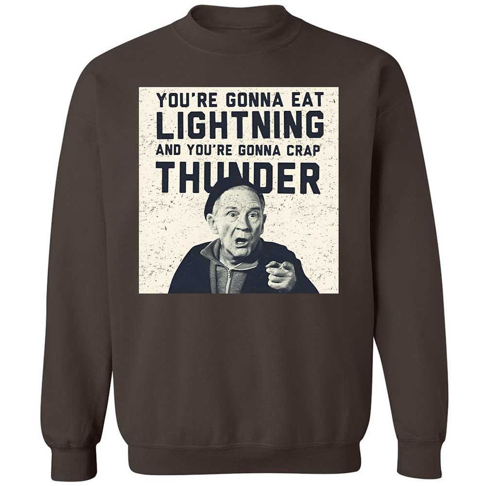 Classic Unisex Sweatshirt - 423ZK5PM - Dark Chocolate - 4