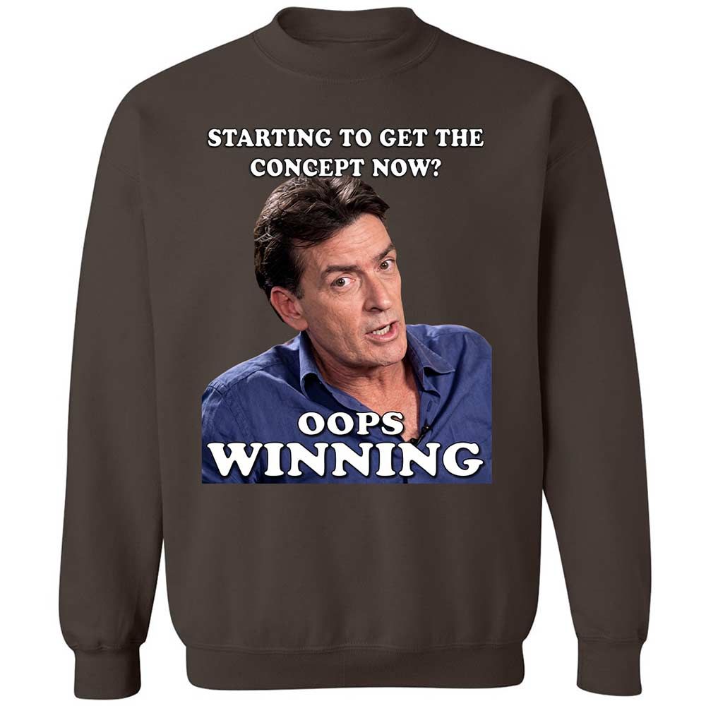 Classic Unisex Sweatshirt - 2KQZ39M4 - Dark Chocolate - 4