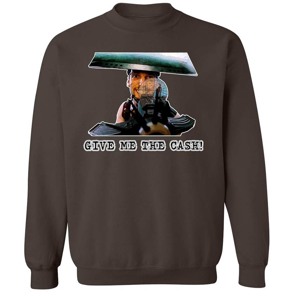 Classic Unisex Sweatshirt - EYFY94ED - Dark Chocolate - 4