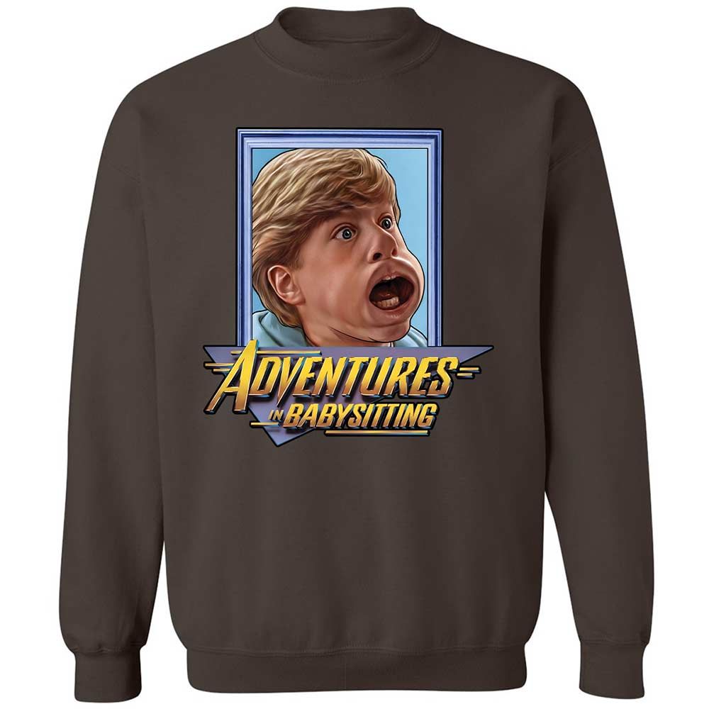Classic Unisex Sweatshirt - ZNWTMVDJ - Dark Chocolate - 4