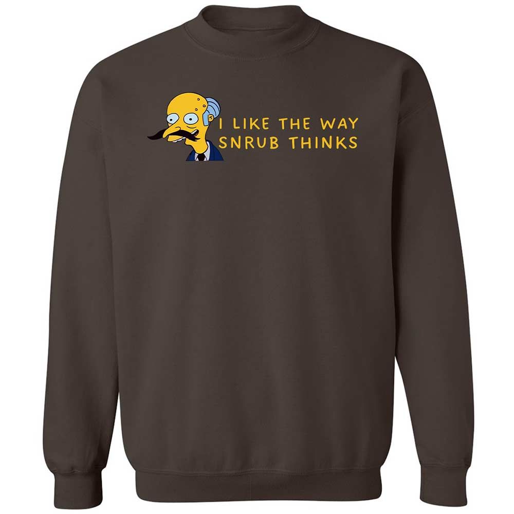 Classic Unisex Sweatshirt - ERP6ALA8 - Dark Chocolate - 4