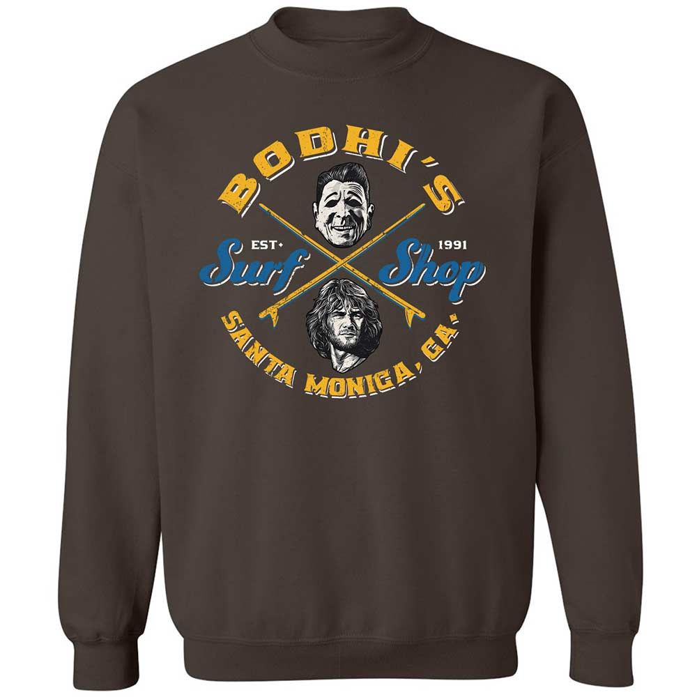 Classic Unisex Sweatshirt - QHDZ6SWJ - Dark Chocolate - 4