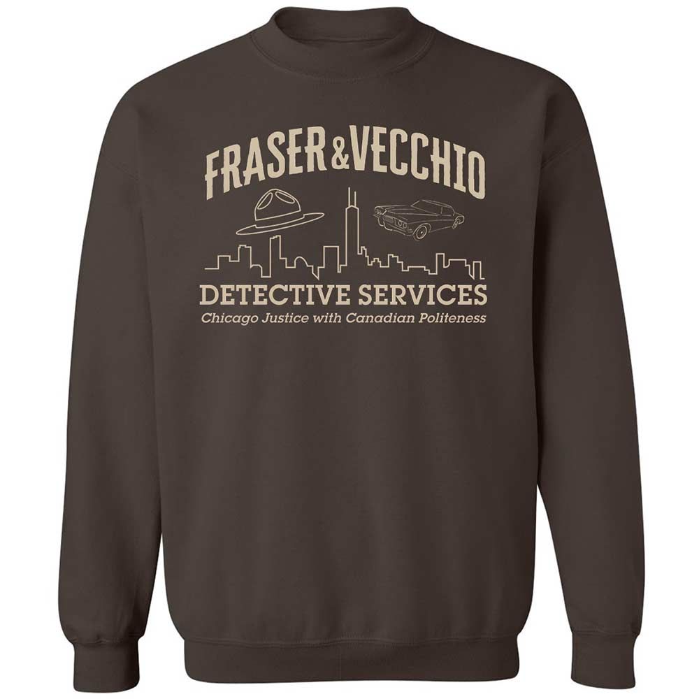 Classic Unisex Sweatshirt - R3U63V9B - Dark Chocolate - 4
