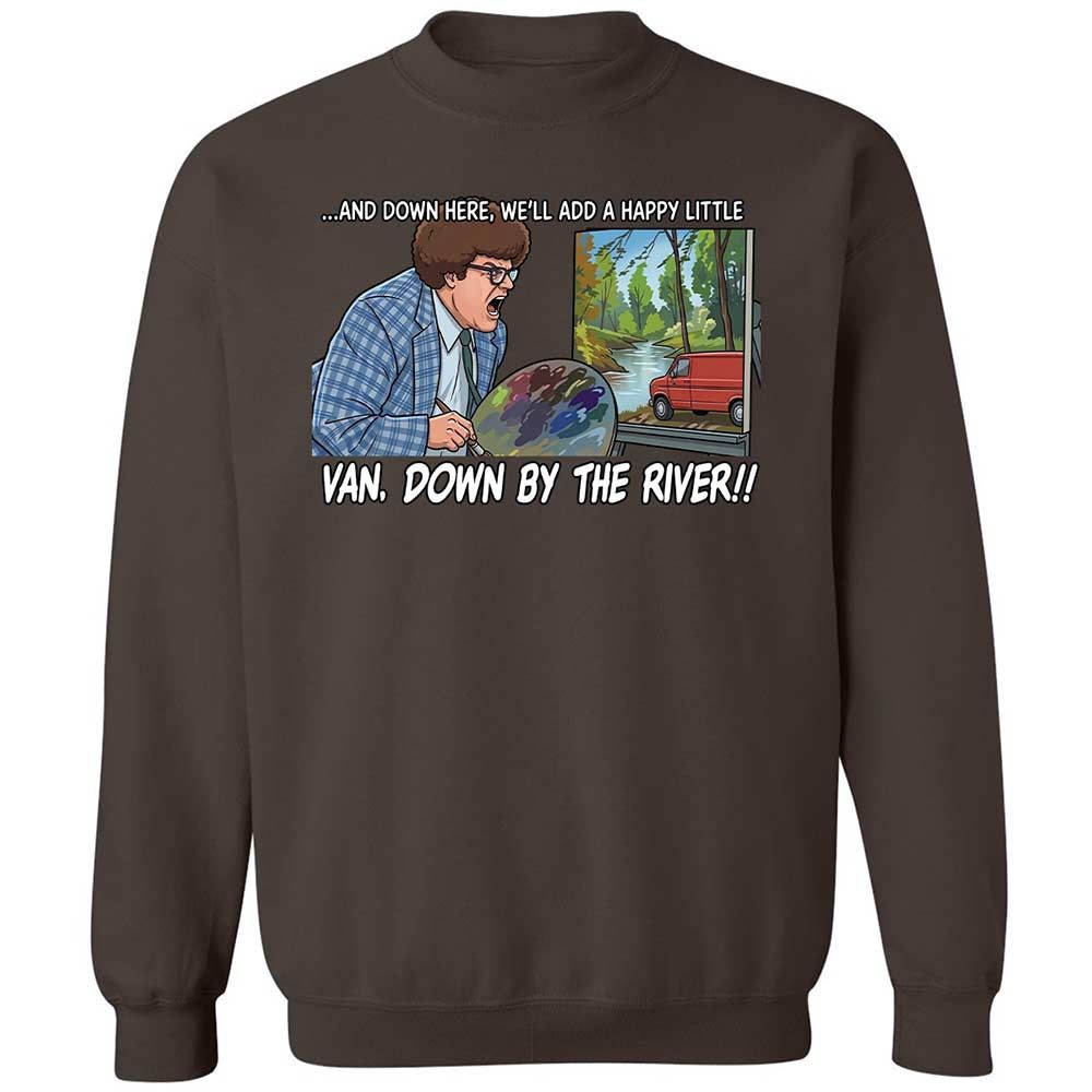 Classic Unisex Sweatshirt - UWATXW2S - Dark Chocolate - 4