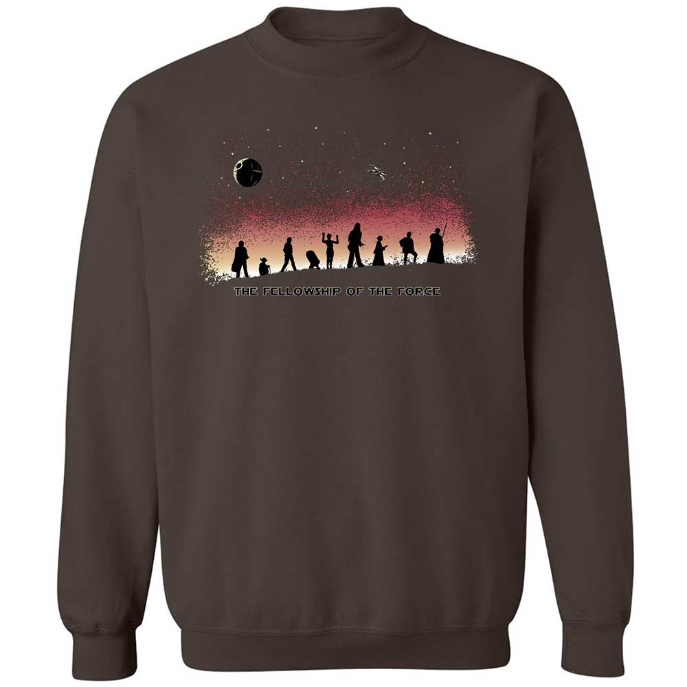 Classic Unisex Sweatshirt - 2C6DRTRQ - Dark Chocolate - 4