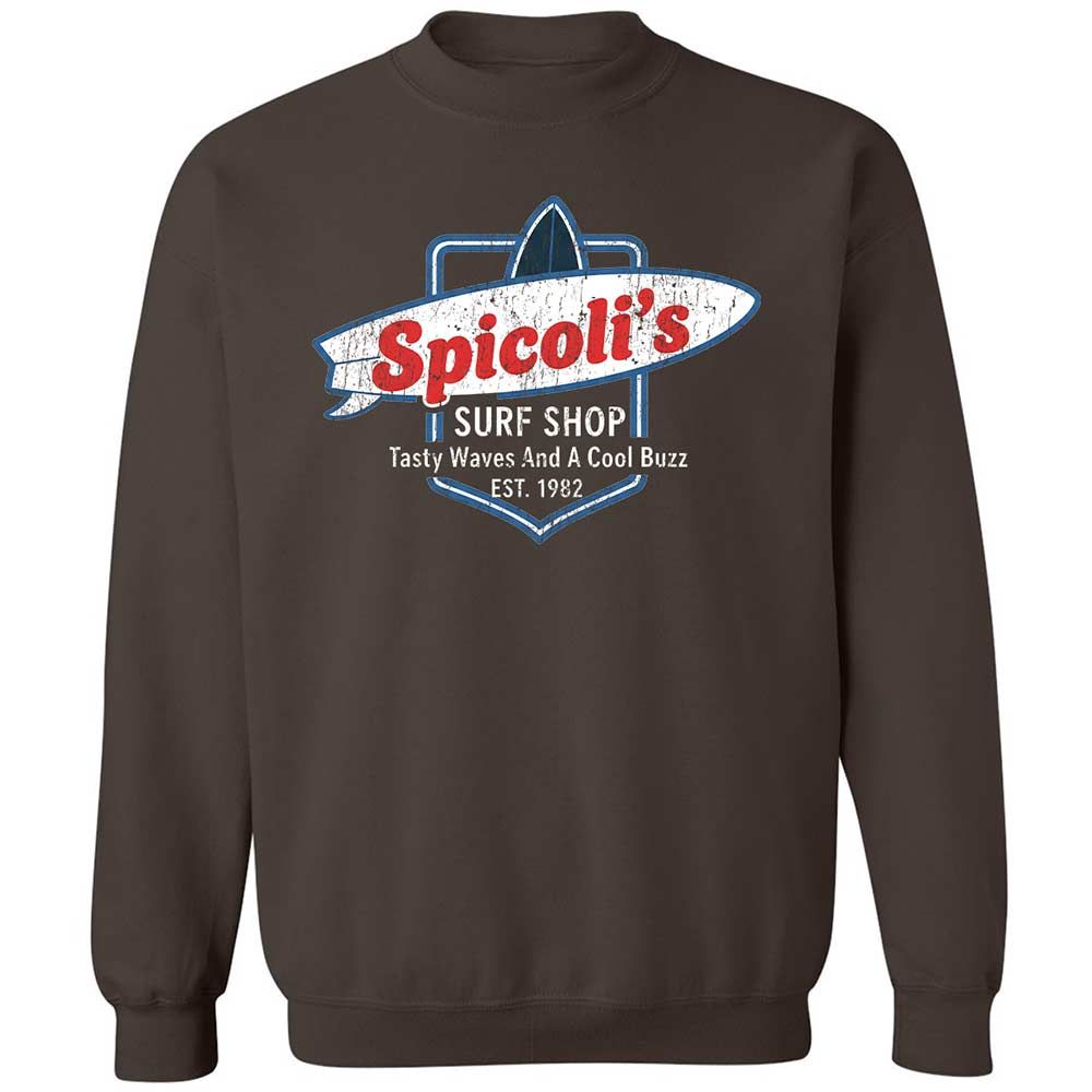 Classic Unisex Sweatshirt - 7LYHXBW6 - Dark Chocolate - 4
