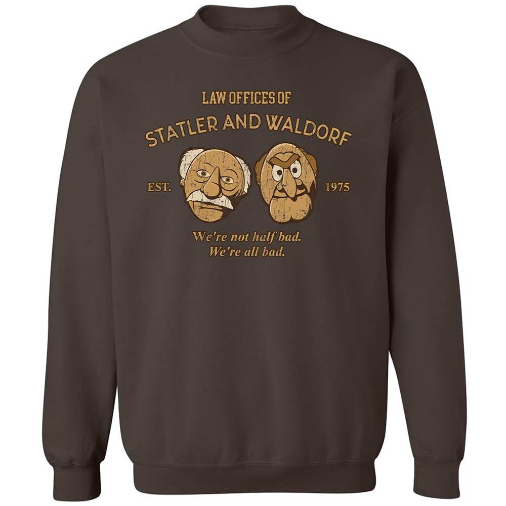 Classic Unisex Sweatshirt - CR2PQKPU - Dark Chocolate - 4