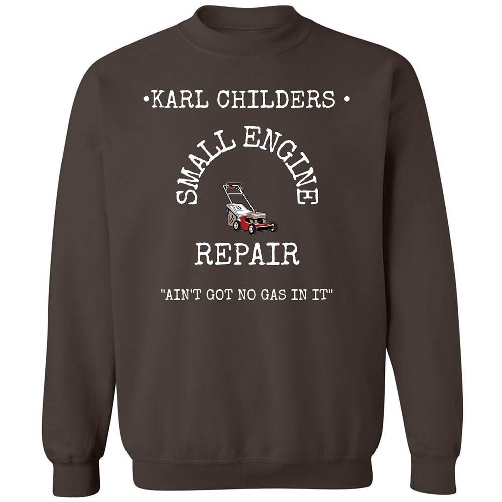 Classic Unisex Sweatshirt - ECHF6SL9 - Dark Chocolate - 4
