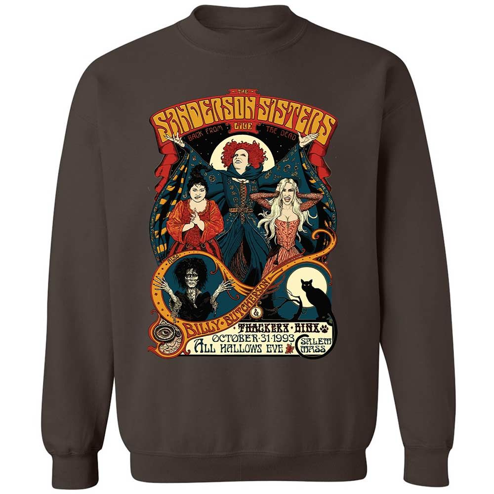 Classic Unisex Sweatshirt - HSA9SVJH - Dark Chocolate - 4