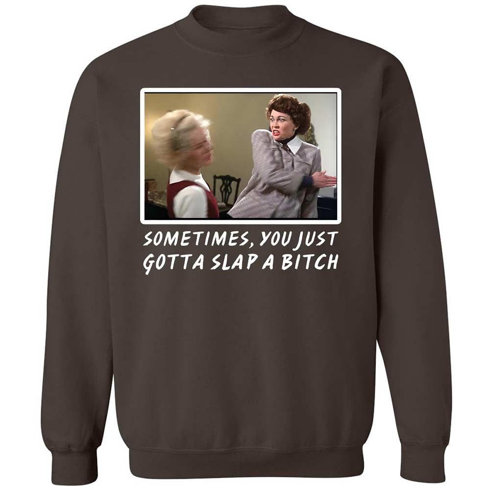 Classic Unisex Sweatshirt - 8E7R49TF - Dark Chocolate - 4