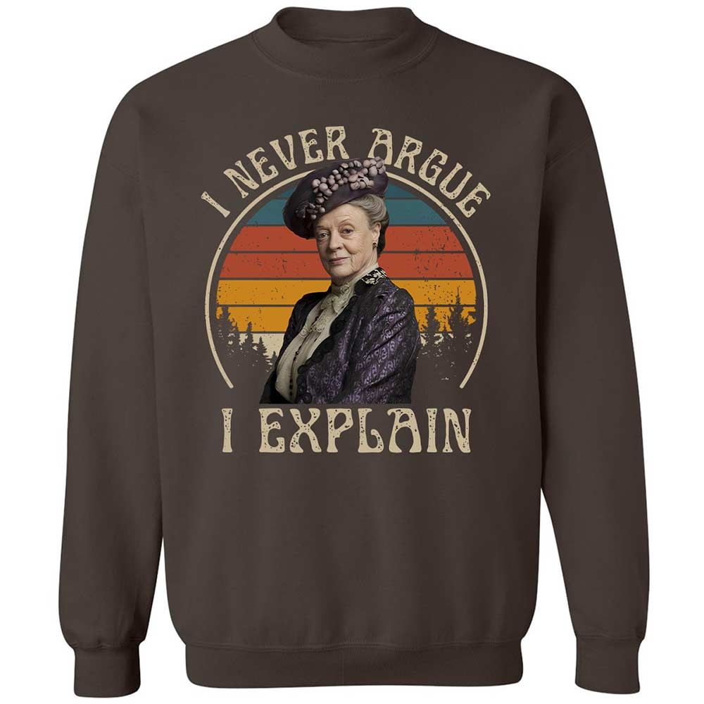 Classic Unisex Sweatshirt - QZM6DWHG - Dark Chocolate - 4