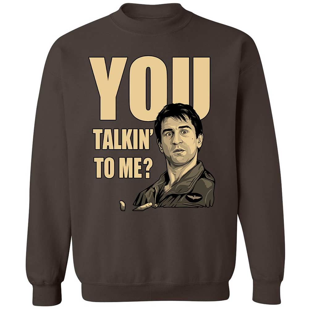 Classic Unisex Sweatshirt - 7QZE9J3V - Dark Chocolate - 4