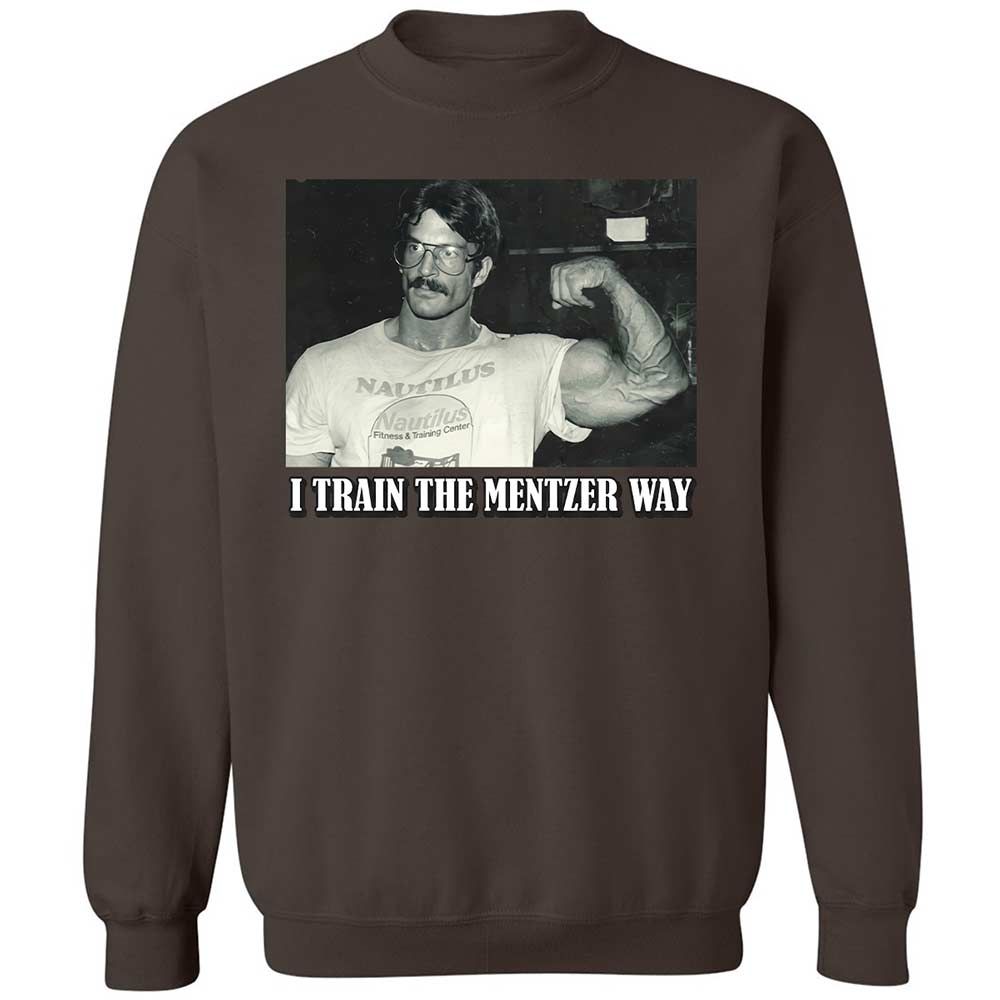 Classic Unisex Sweatshirt - 7U8LNRV9 - Dark Chocolate - 4