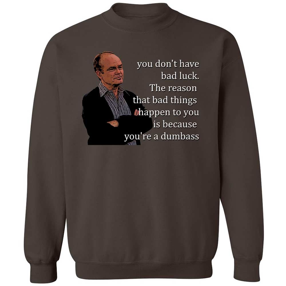 Classic Unisex Sweatshirt - TNZM5VR1 - Dark Chocolate - 4