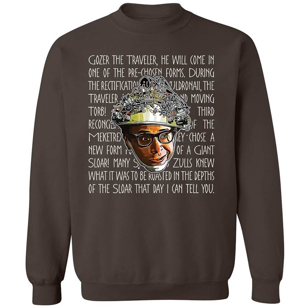 Classic Unisex Sweatshirt - JFDV32HC - Dark Chocolate - 4