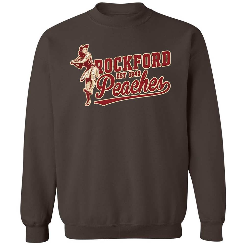 Classic Unisex Sweatshirt - DXUYWJ7Y - Dark Chocolate - 4