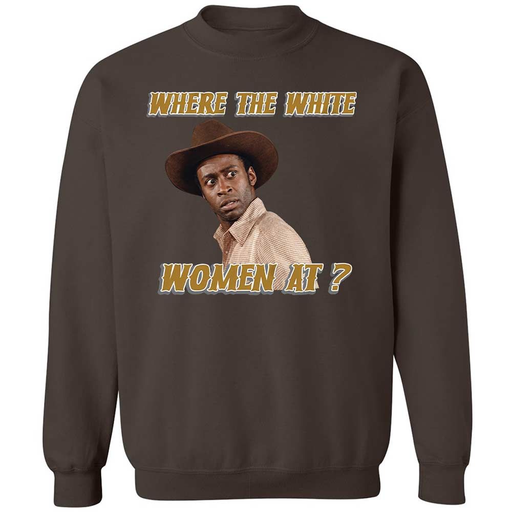Classic Unisex Sweatshirt - 51XYJ5BH - Dark Chocolate - 4
