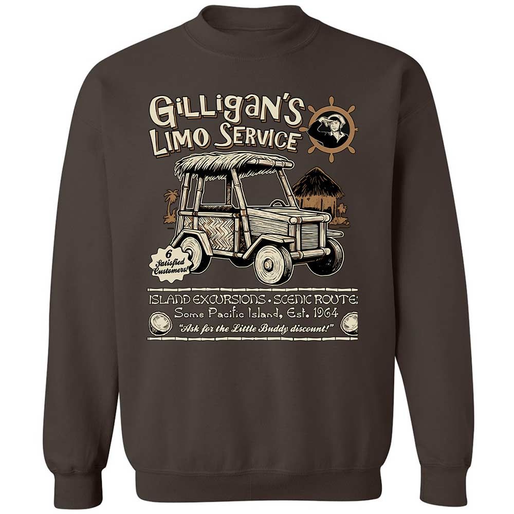 Classic Unisex Sweatshirt - 8X6E6R3T - Dark Chocolate - 4