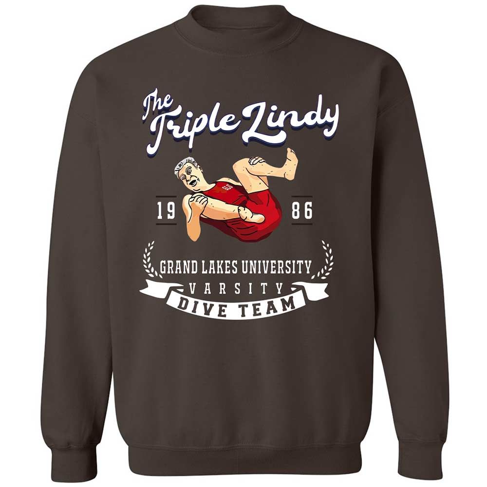 Classic Unisex Sweatshirt - BY3NNTAS - Dark Chocolate - 4