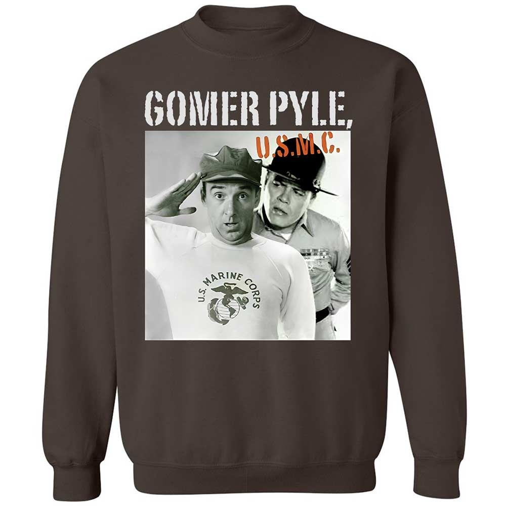 Classic Unisex Sweatshirt - DQLG888F - Dark Chocolate - 4