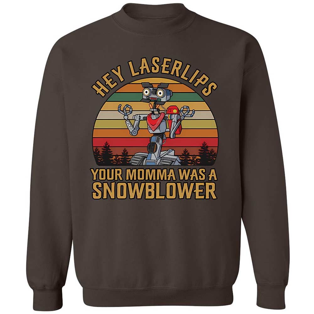 Classic Unisex Sweatshirt - HQBV4SXM - Dark Chocolate - 4