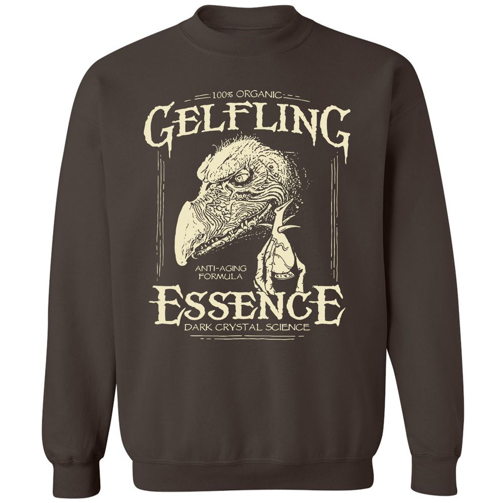 Classic Unisex Sweatshirt - HG61XJN7 - Dark Chocolate - 4
