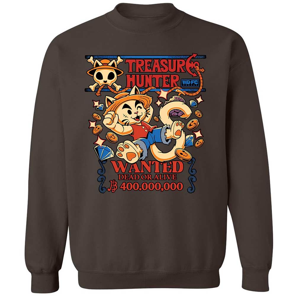 Classic Unisex Sweatshirt - 6P1MRXH9 - Dark Chocolate - 4