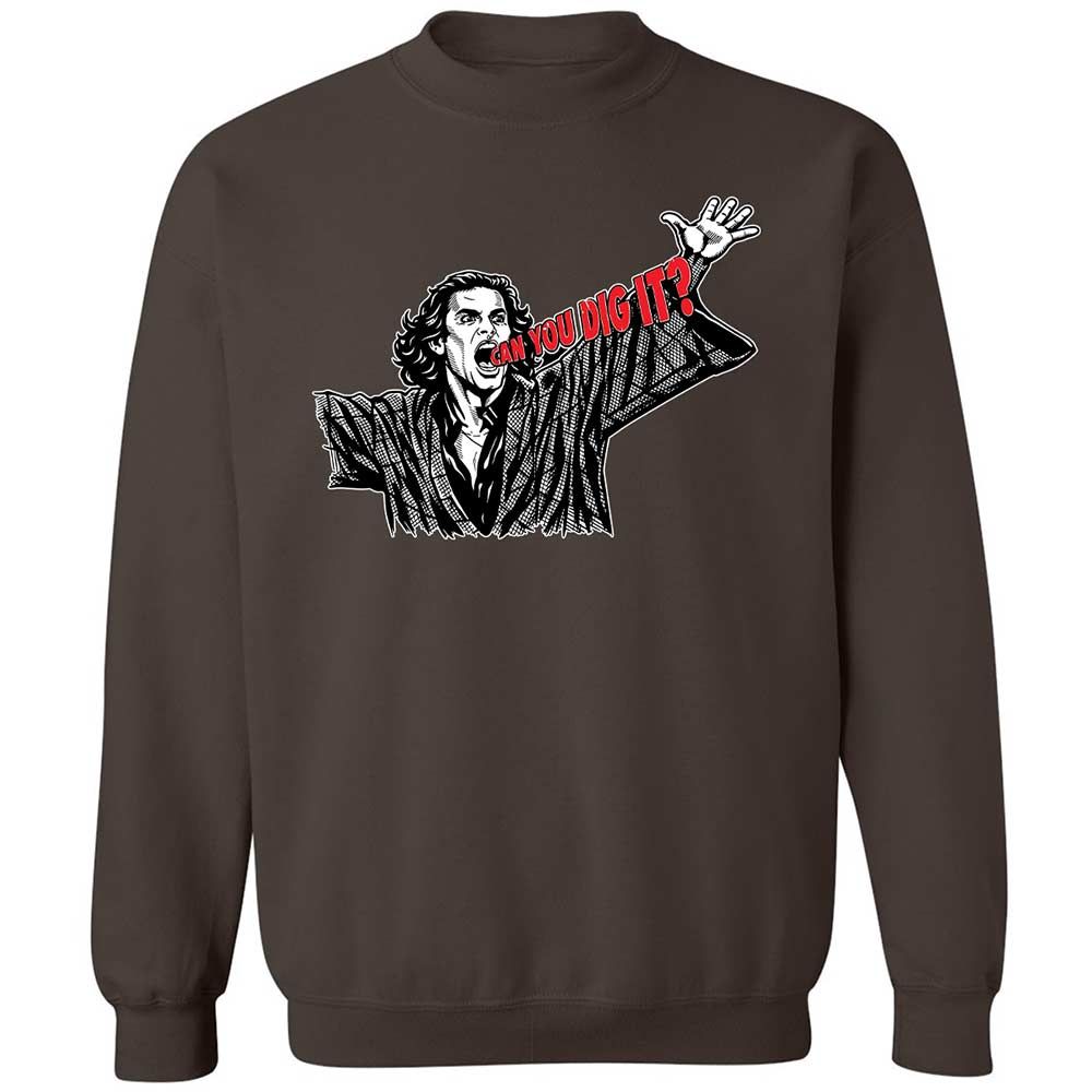 Classic Unisex Sweatshirt - LGY656WT - Dark Chocolate - 4