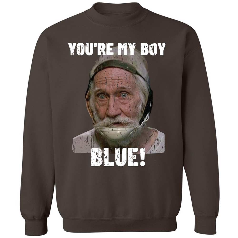 Classic Unisex Sweatshirt - H8XKDGQ8 - Dark Chocolate - 4