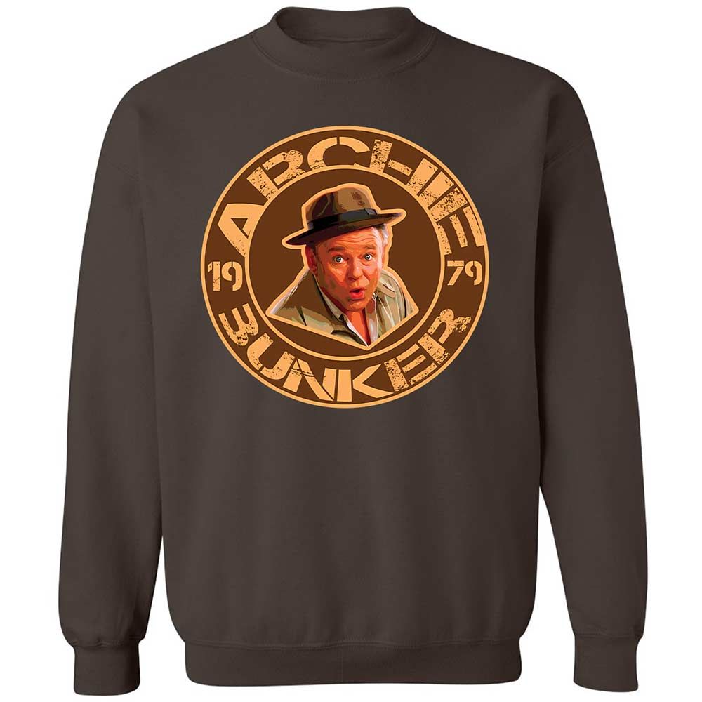 Classic Unisex Sweatshirt - SJHF8GDE - Dark Chocolate - 4