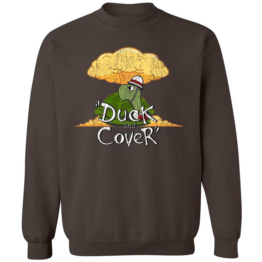 Classic Unisex Sweatshirt - 6M5B1KA5 - Dark Chocolate - 4