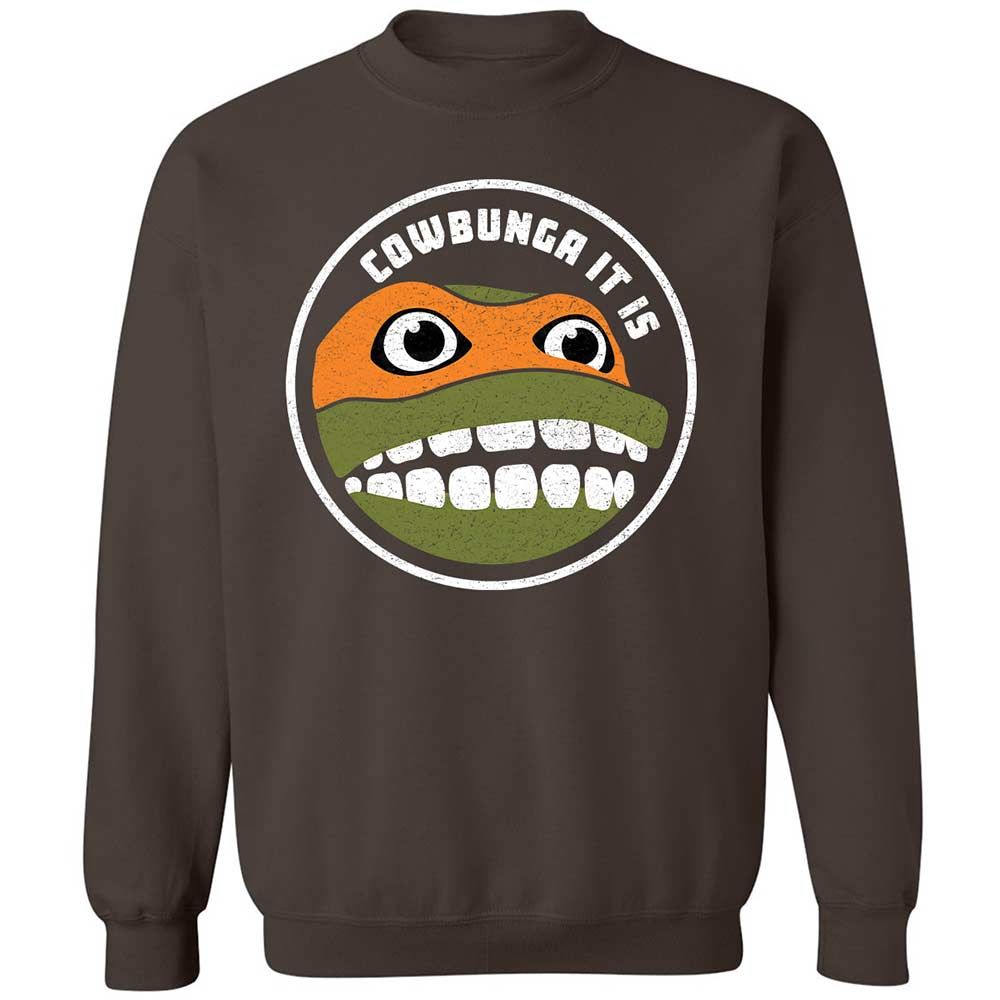 Classic Unisex Sweatshirt - 496J93RT - Dark Chocolate - 4