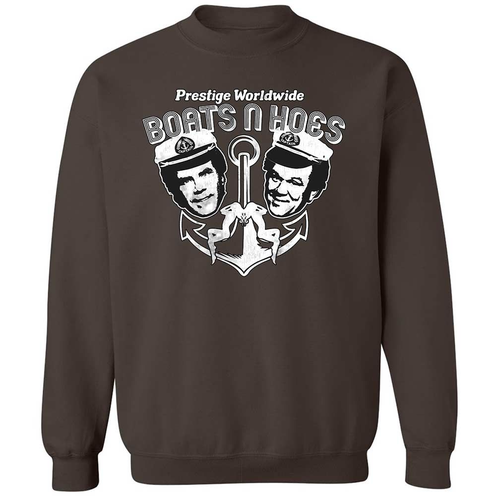 Classic Unisex Sweatshirt - 6TQTBU9R - Dark Chocolate - 4