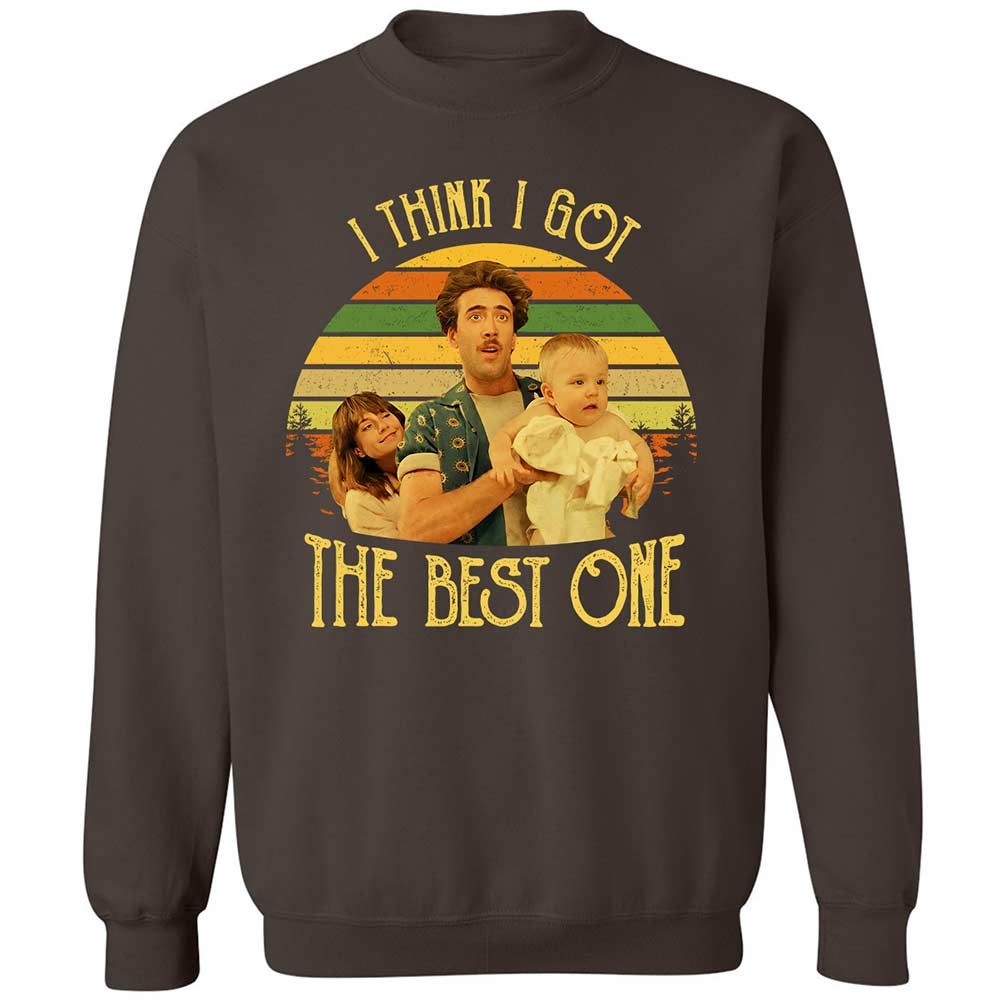 Classic Unisex Sweatshirt - C82MUV66 - Dark Chocolate - 4