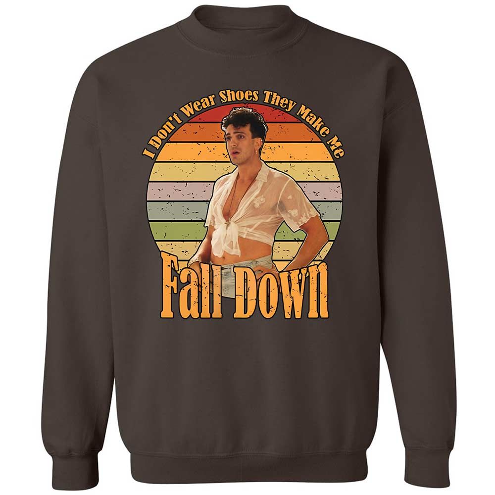 Classic Unisex Sweatshirt - HGBDYMJT - Dark Chocolate - 4