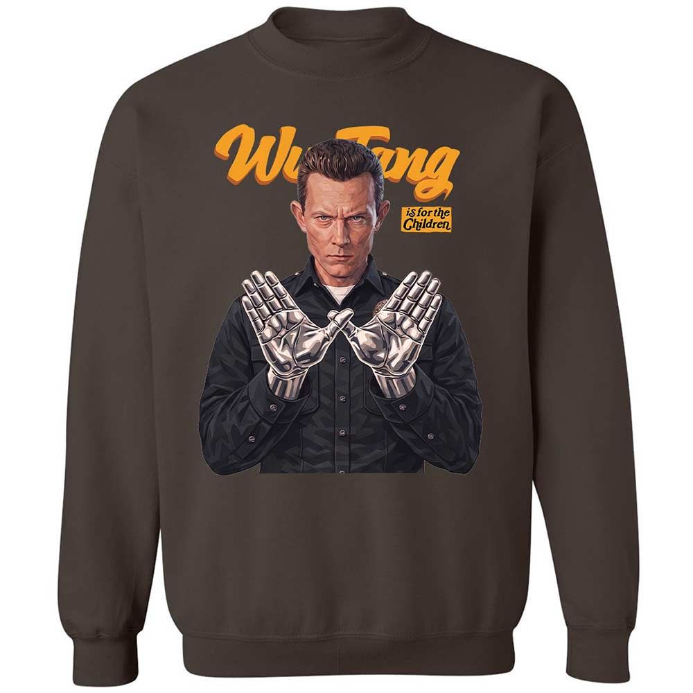 Classic Unisex Sweatshirt - Black - Dark Chocolate - 4
