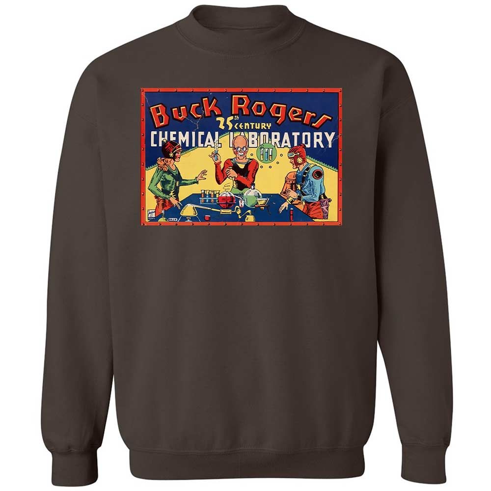 Classic Unisex Sweatshirt - RQE5U7KR - Dark Chocolate - 4