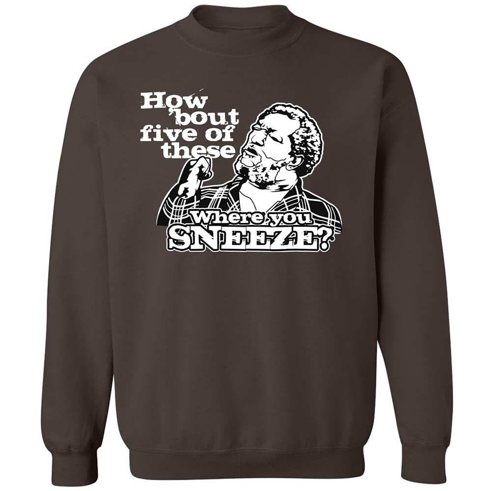 Classic Unisex Sweatshirt - VAQGR6R6 - Dark Chocolate - 4