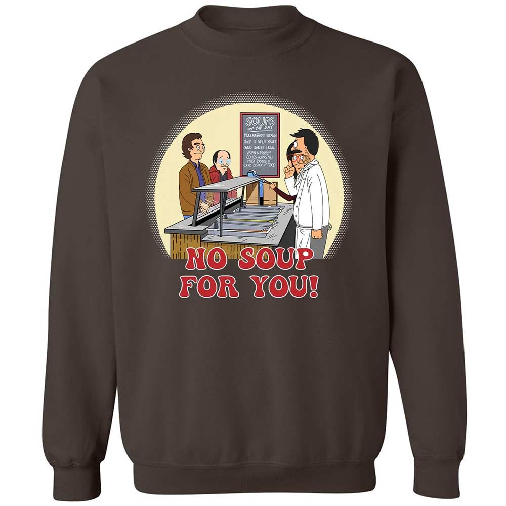 Classic Unisex Sweatshirt - XKGJEJ5Z - Dark Chocolate - 4