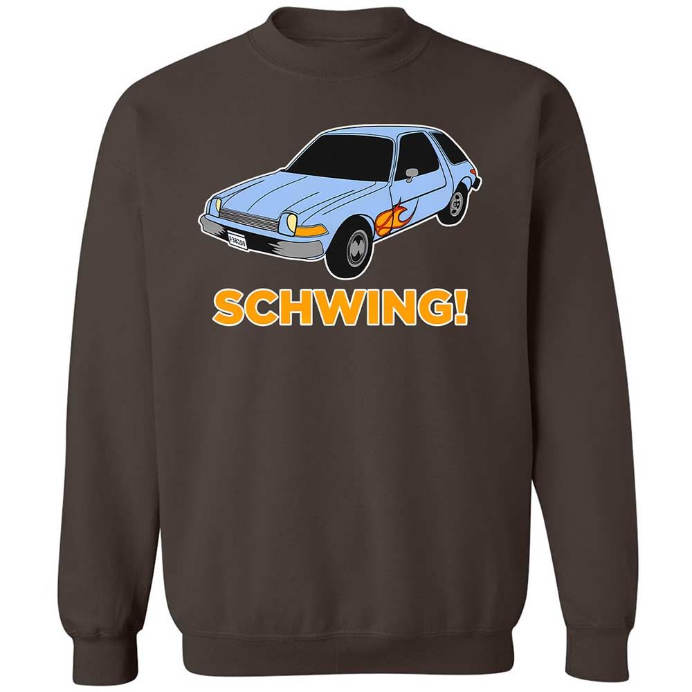 Classic Unisex Sweatshirt - P89ZLUZ8 - Dark Chocolate - 4