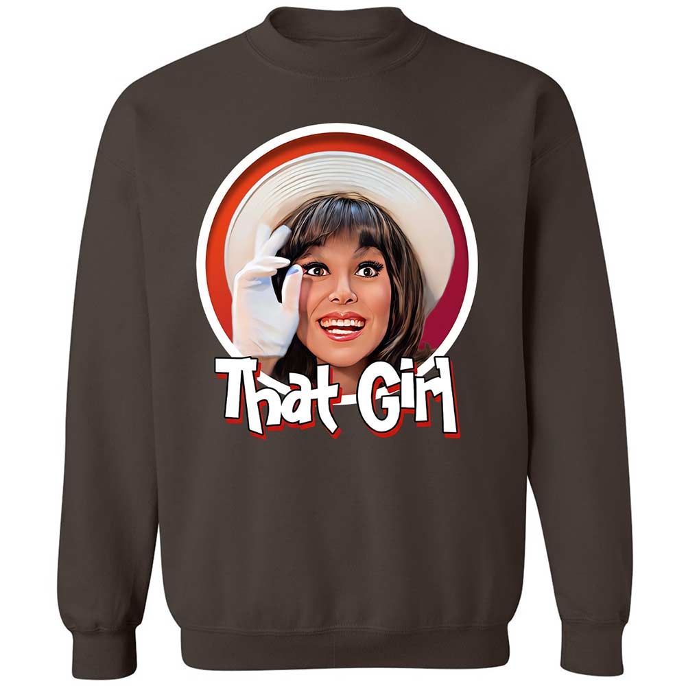 Classic Unisex Sweatshirt - KURSQHSX - Dark Chocolate - 4